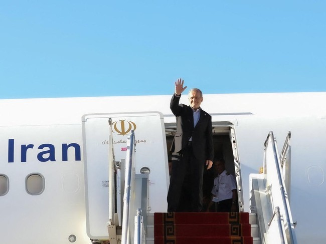 Presiden Iran Tiba di New York Saat Trump Lontarkan Ancaman Pemusnahan